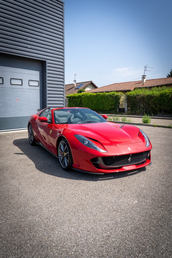 Detailing et céramique Ferrari 812 GTS ByFab Bourgoin-Jallieu