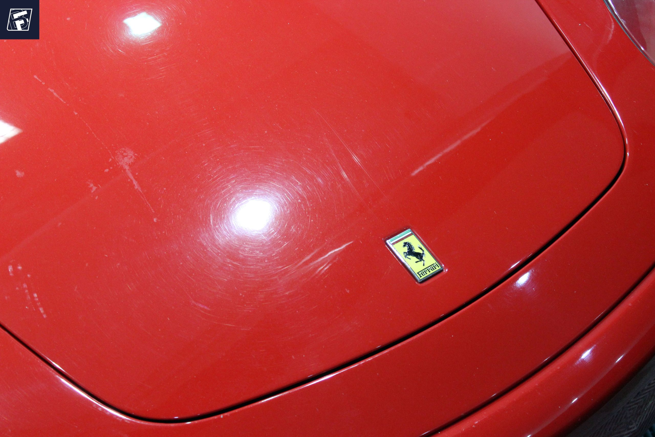 Ferrari 360 Modena Rosso Corsa detailing ByFab Lyon 7
